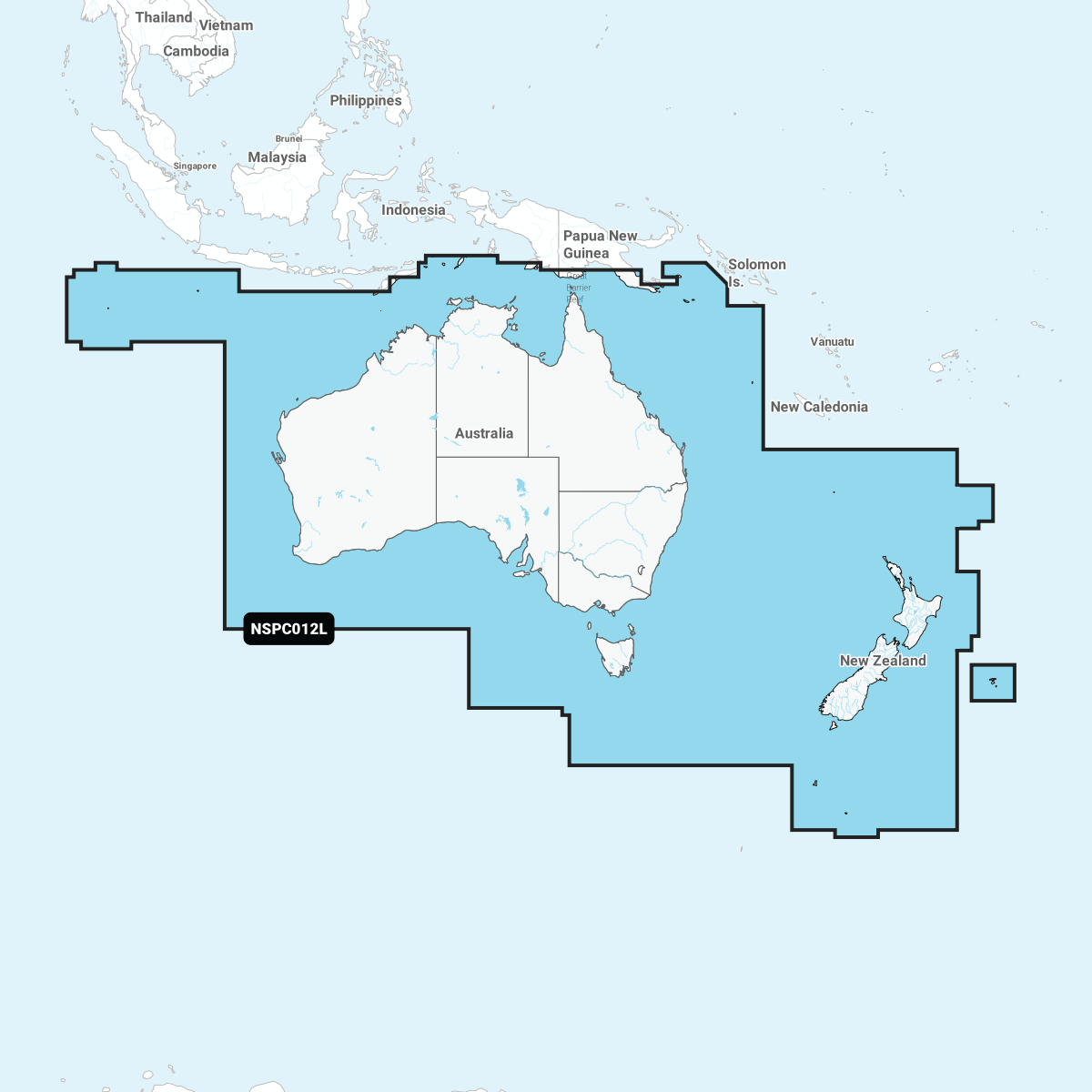 Garmin Australien og New Zealand – Søkort