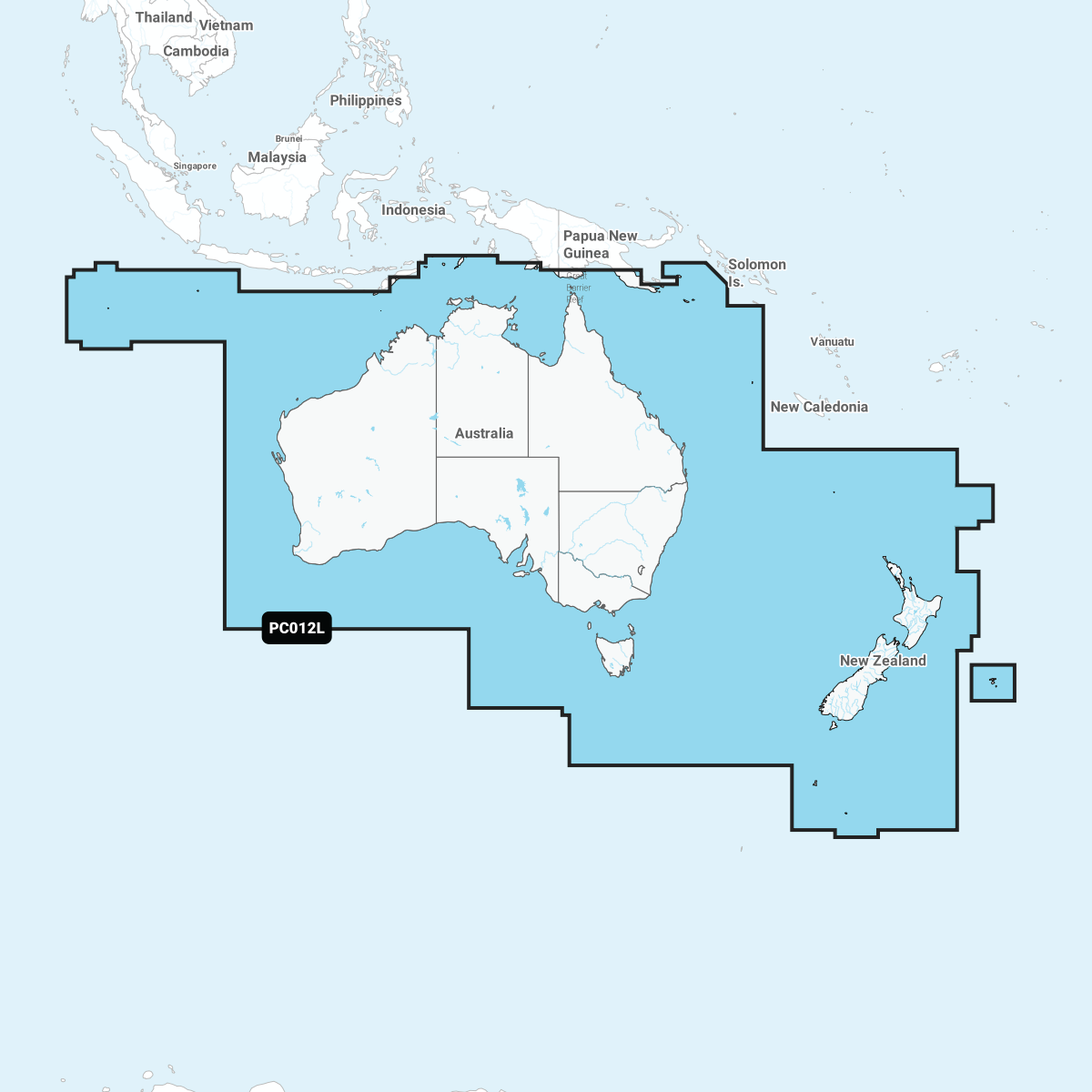 Garmin Australien og New Zealand – Søkort
