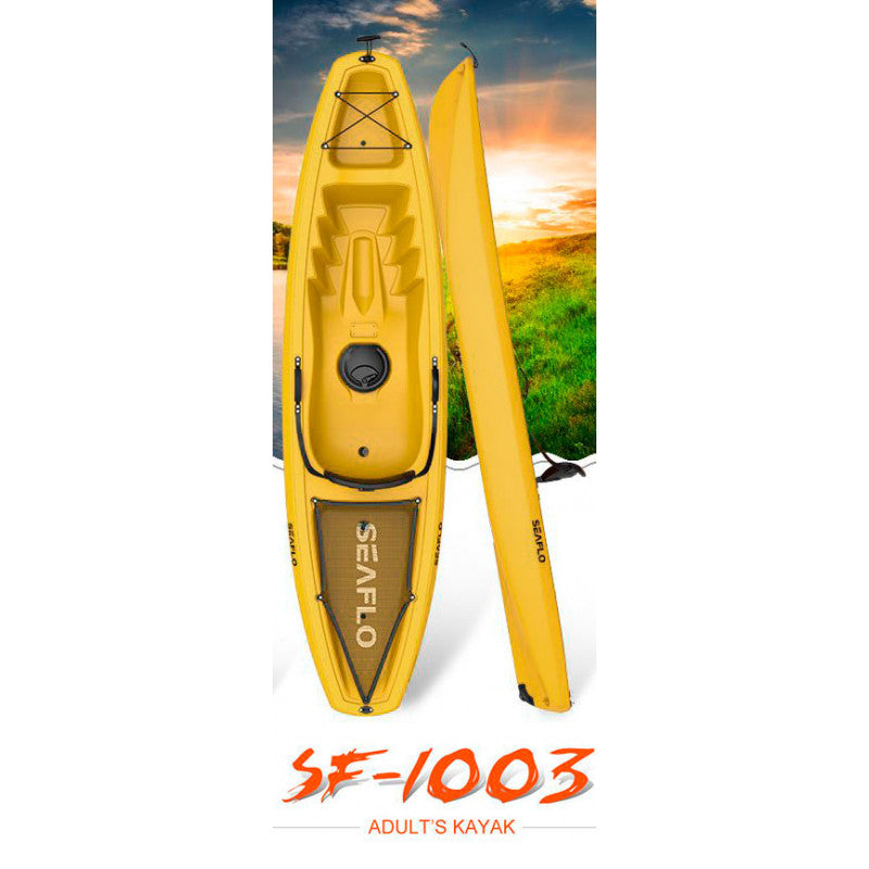 Kayak, voksen, gul, komfort,266cm