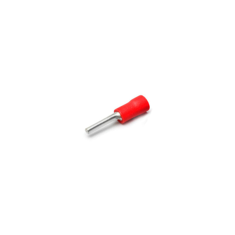 Stiftkabsko ø1,9 1,0mm2 rød50s