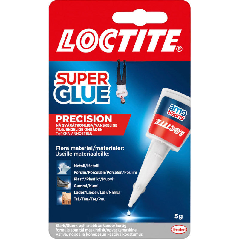 Super Glue m/lang spids 5g fl
