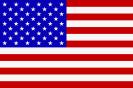 Gæsteflag USA trykt 30x45cm