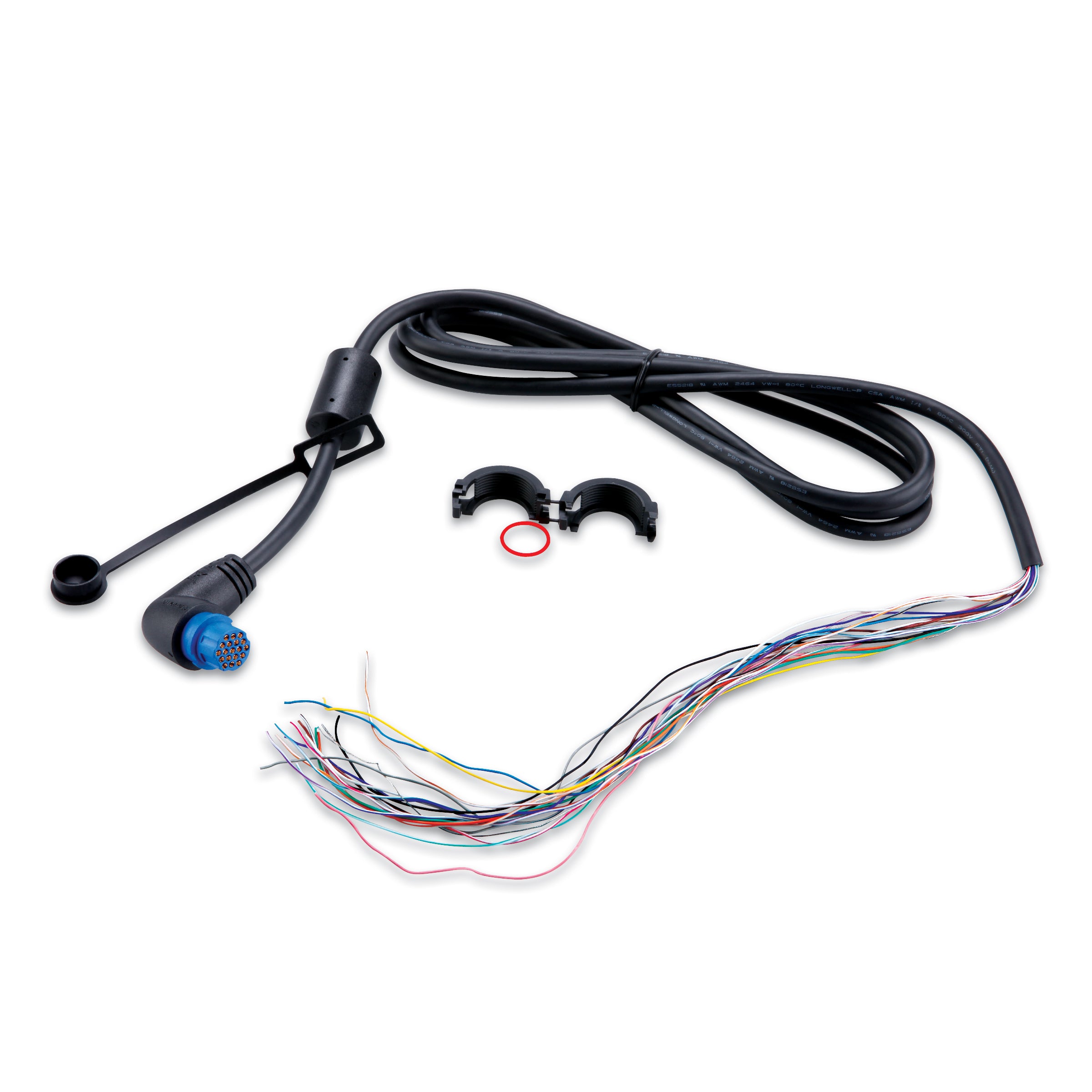 Garmin NMEA 0183 cable with grommet, right-angled (6 feet)