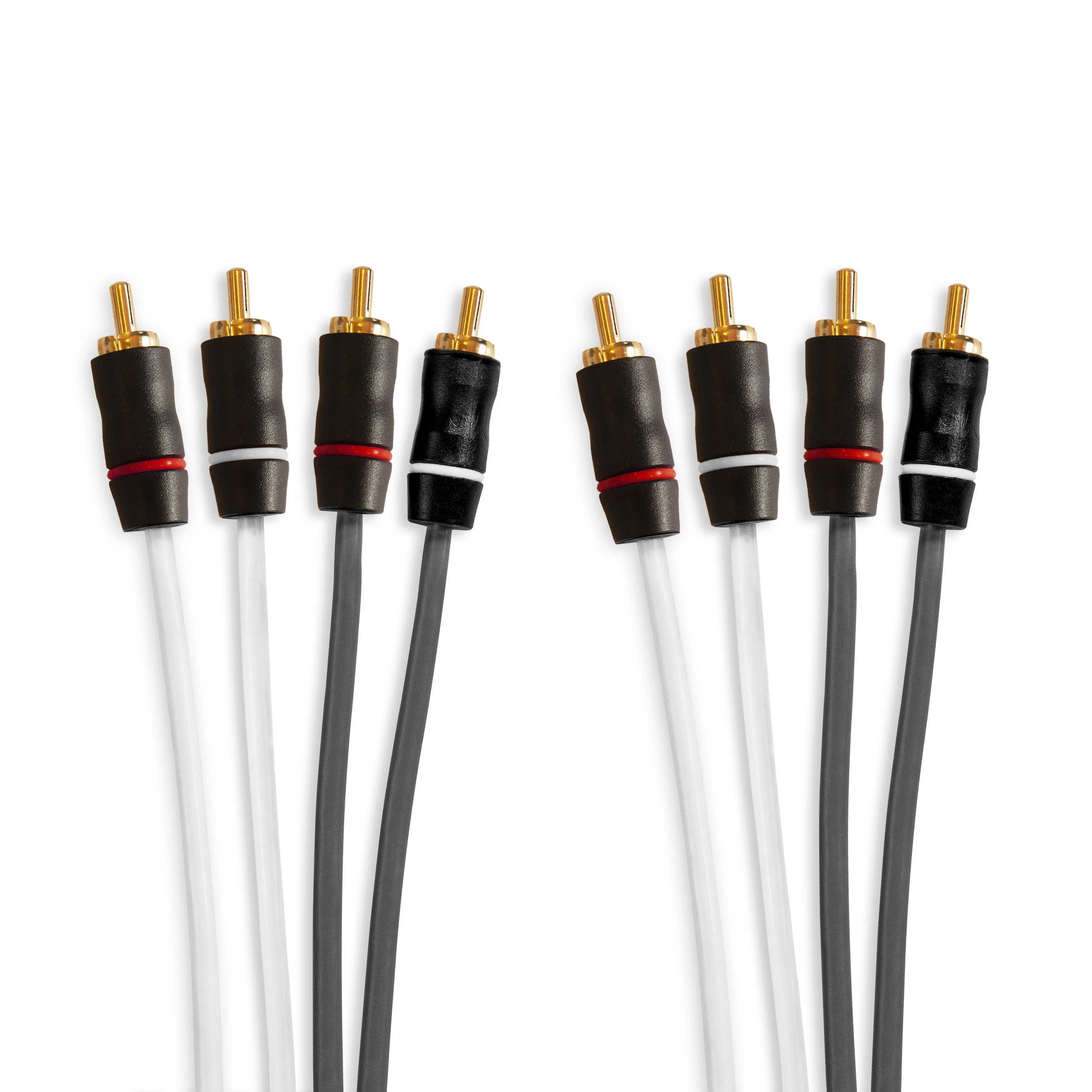 Garmin Fusion® RCA kabler, 4 kanaler, 12 fod (3,66 m) kabel