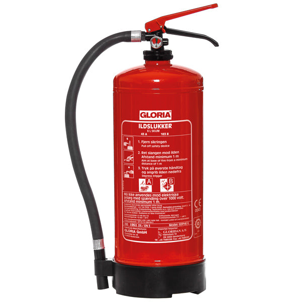 Gloria SDHPE6, 6 ltr. Foam extinguisher 43A 183B DS/EN 3 &amp; Solas