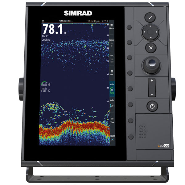 Simrad s2009 9" sonar