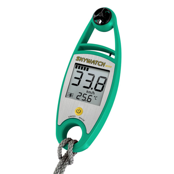 Anemometer handheld skywatch with temperature
