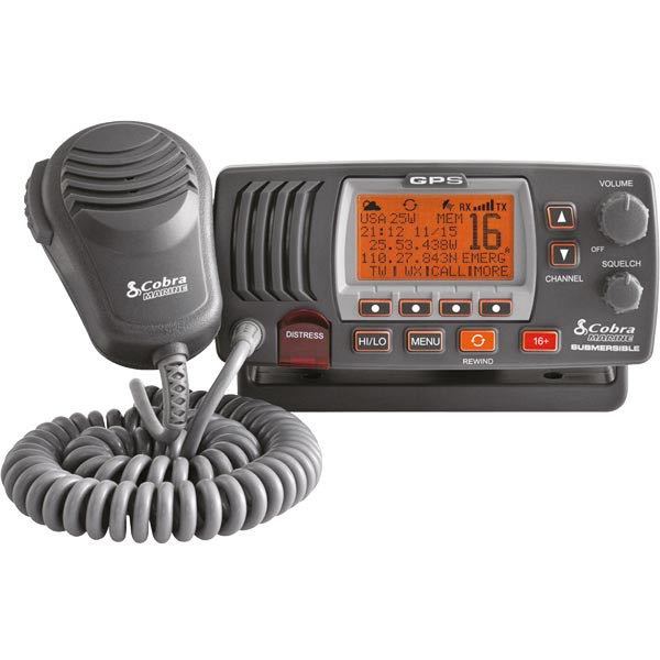 Cobra Marine VHF radio MRF77 with GPS receiver