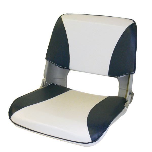 ESM SS48 folding seat colour: navy/light grey/navy
