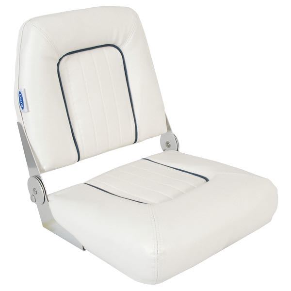 Steering chair Std. Boat seat White/blue