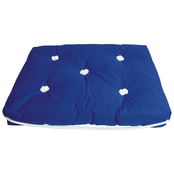 Kapok pillow single blue