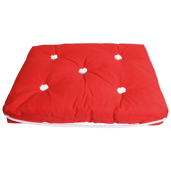 Kapok pillow single red