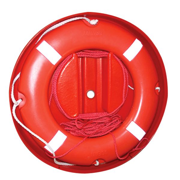 Lifebuoy lifebuoy with 30m floating line in round container