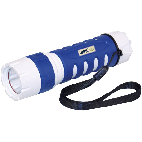 1852 flashlight 3W LED l-13cm Ø30mm IP67 excl. batteries