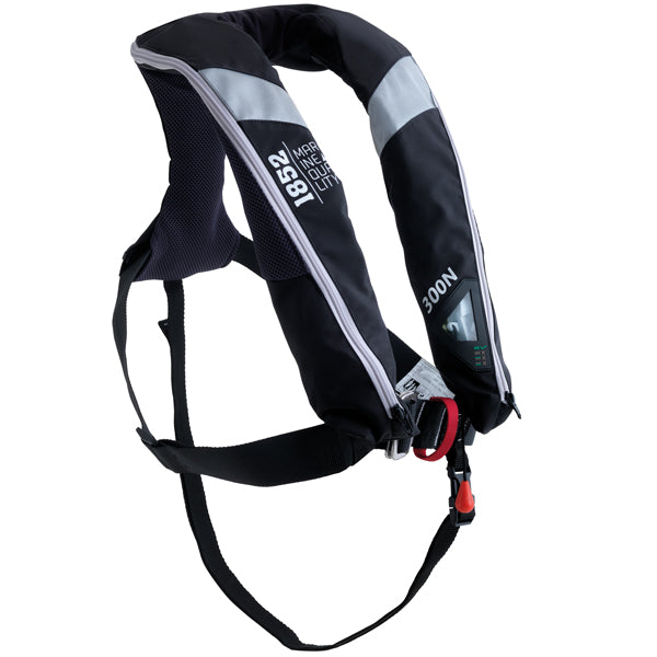 1852 Aero Pro vest ISO 300N pro sensor black with harness