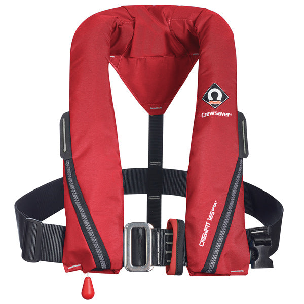 Crewsaver Crewfit 165N Sport Red with soft loop D-ring