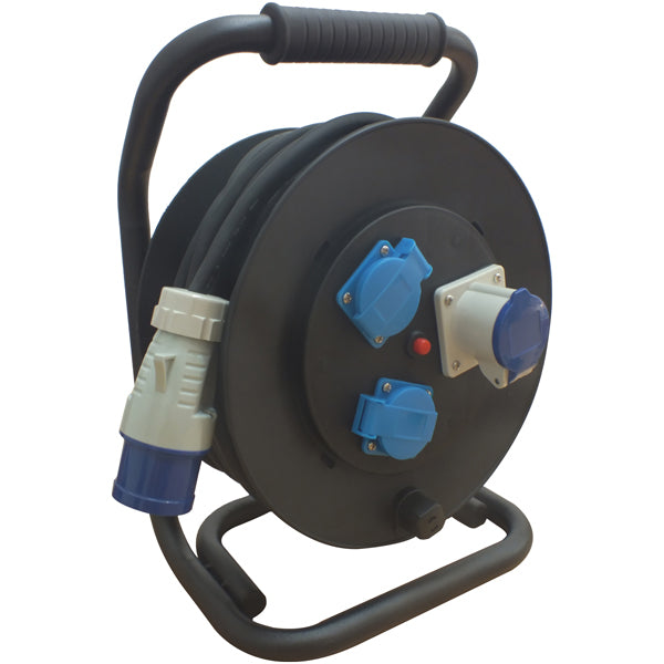 Cable reel 25m 3 x 2.5mm cee/cee