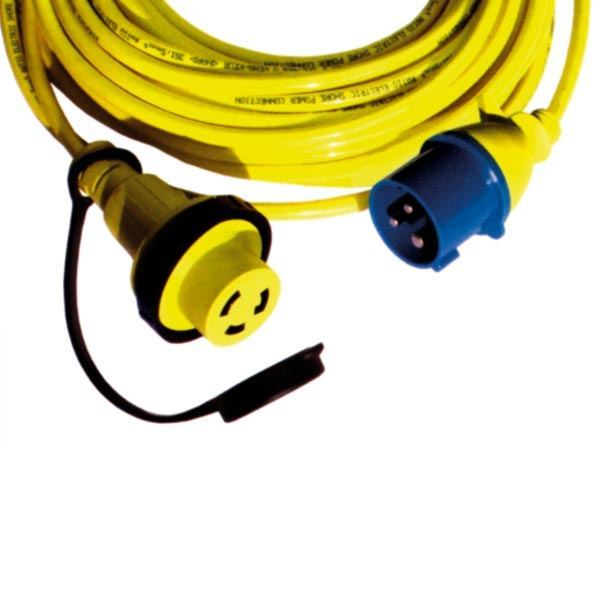 Ratio shore power cable USA (Marinco) 3x2.5 mm², 25m