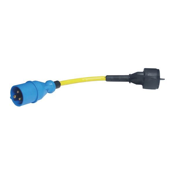Ratio adapter plug CEE male/Schuko female