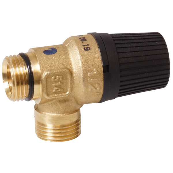 Isotemp safety valve basic/slim 7.0 kp/cm2