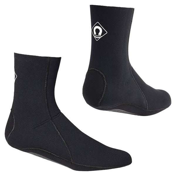 Crewsaver neoprene socks 3 mm with non-slip sole