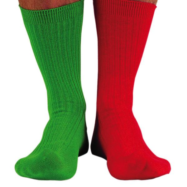 Captain socks red/green