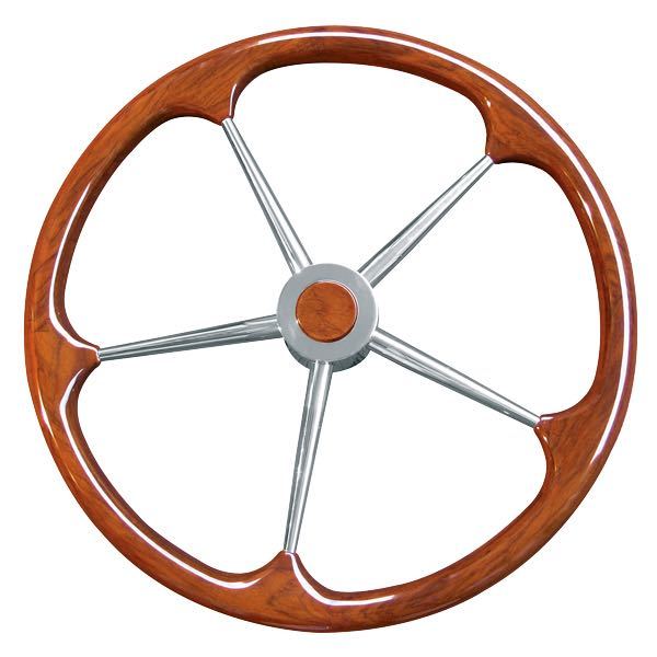Savoretti Teak steering wheel ÿ 100 cm