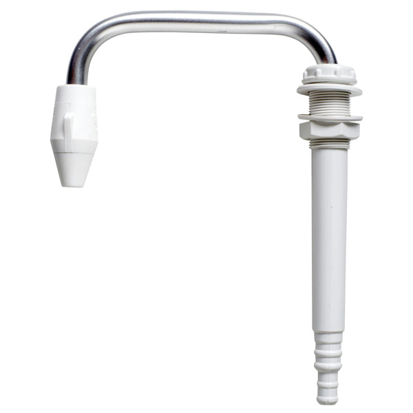 Whale faucet w/telescopic nozzle and on/off