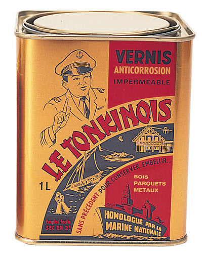 Le Tonkinois linseed oil varnish, 1L