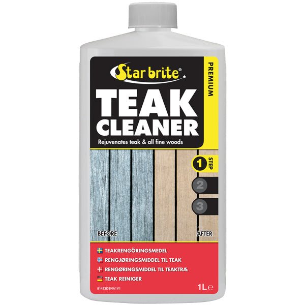 Star Brite Teak cleaner - step 1, 1L
