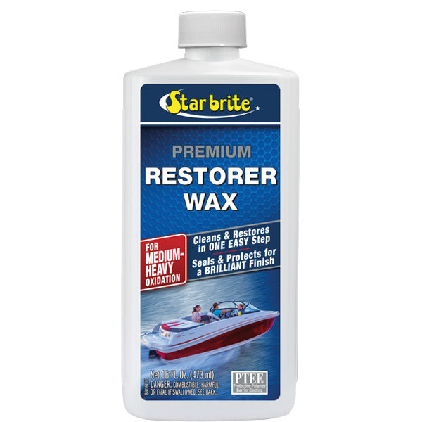 Star Brite Premium Restorer Wax, 476 ml