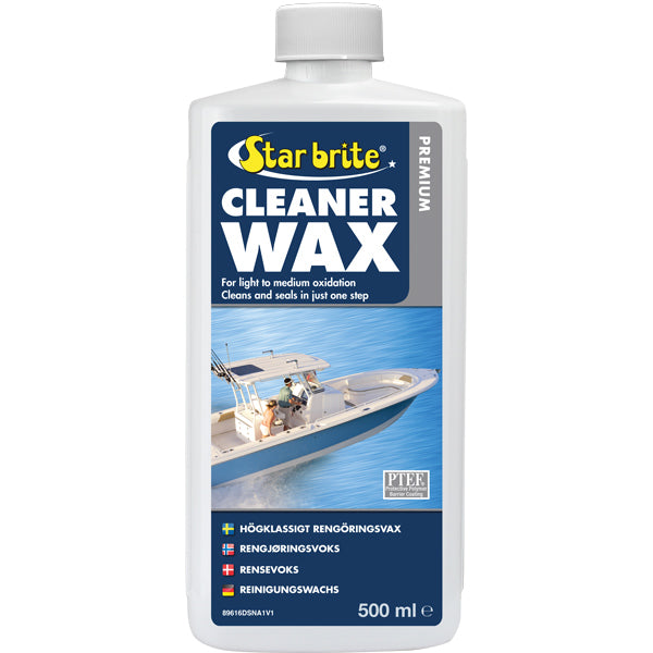 Star Brite Premium Cleaner wax with PTEF, 500ml