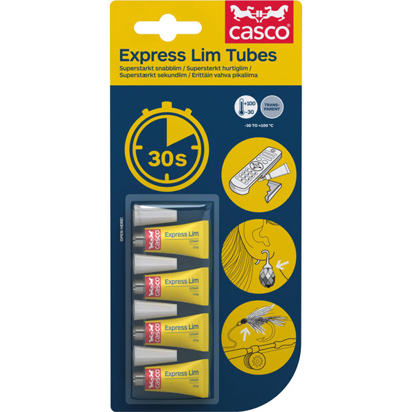 Casco Express glue tube 4x0.5g