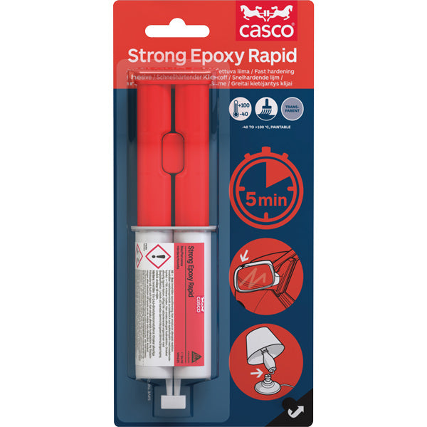 Casco Strong Epoxy Rapid pack of 24 ml (2 tubes of 12 ml)