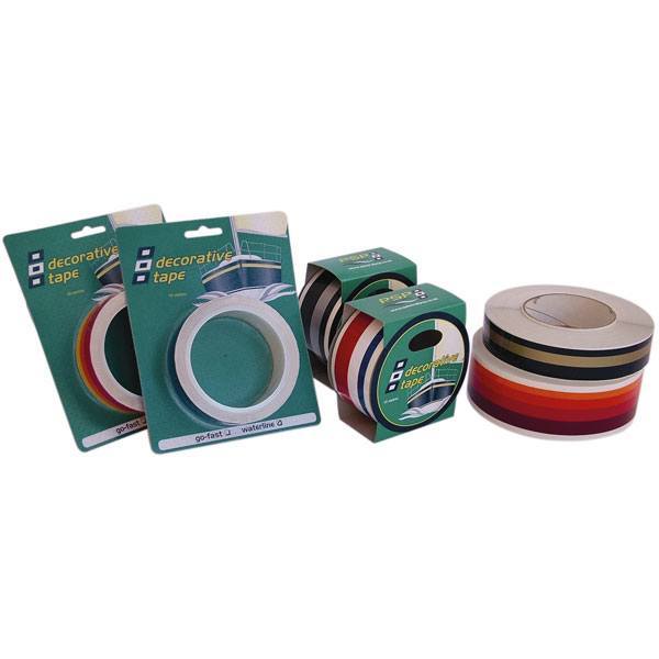 Waterline tape 39mm x10m boron/ilr/red/or