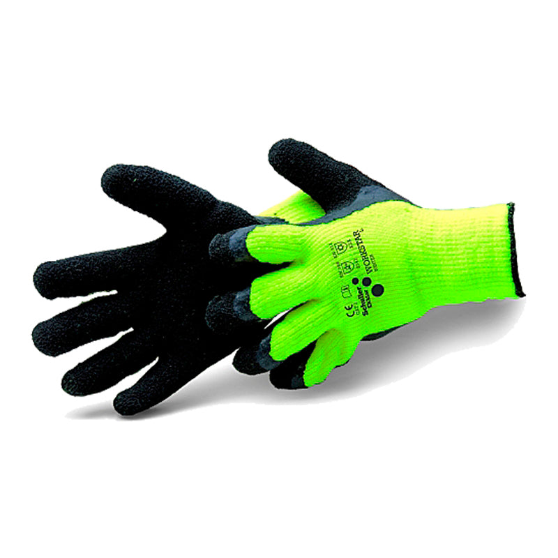 Winter glove yellow thermo w/micro-foam size L/XL/XXL/