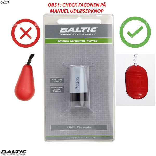 Capsule Pro Sensor Elite Grå-Sort BALTIC 2407
