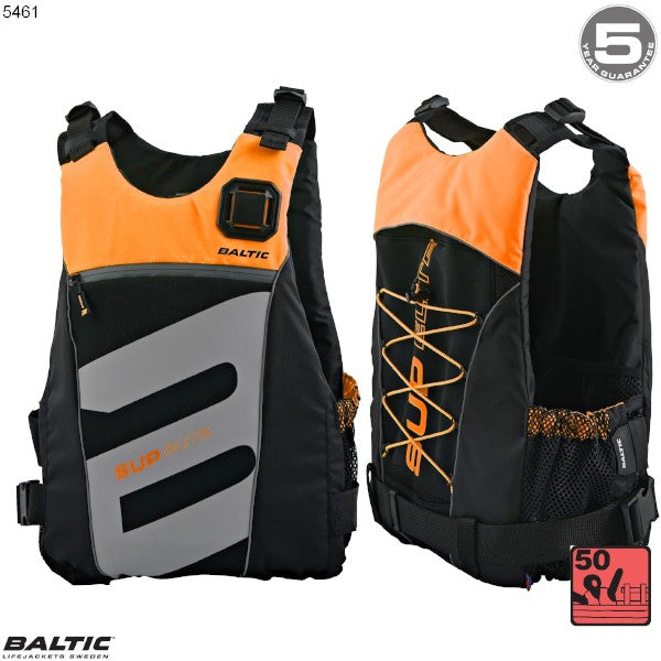 SUP Elite svømmevest Orange-Sort BALTIC 5461