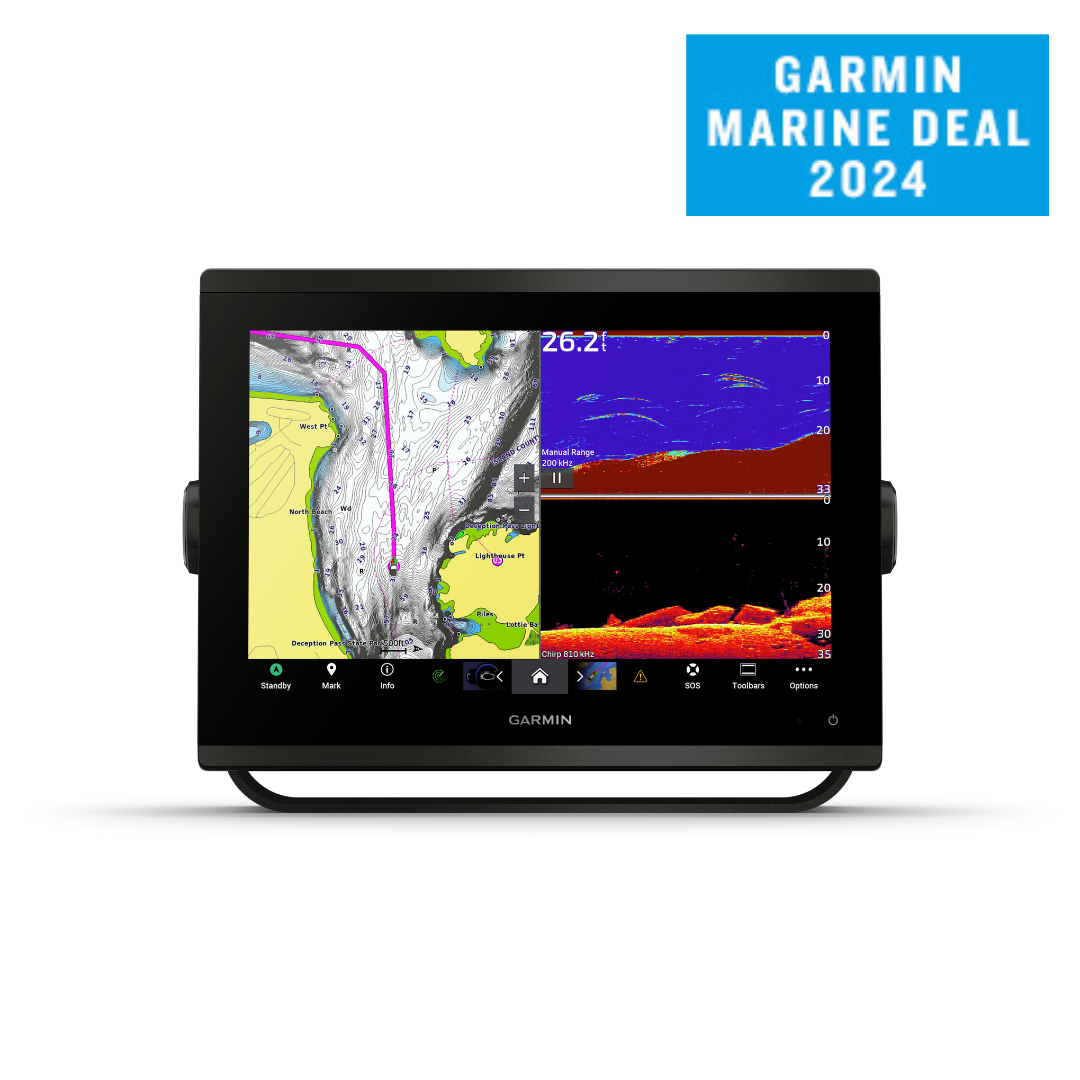 Garmin GPSMAP® 1223, without sonar with global background map 