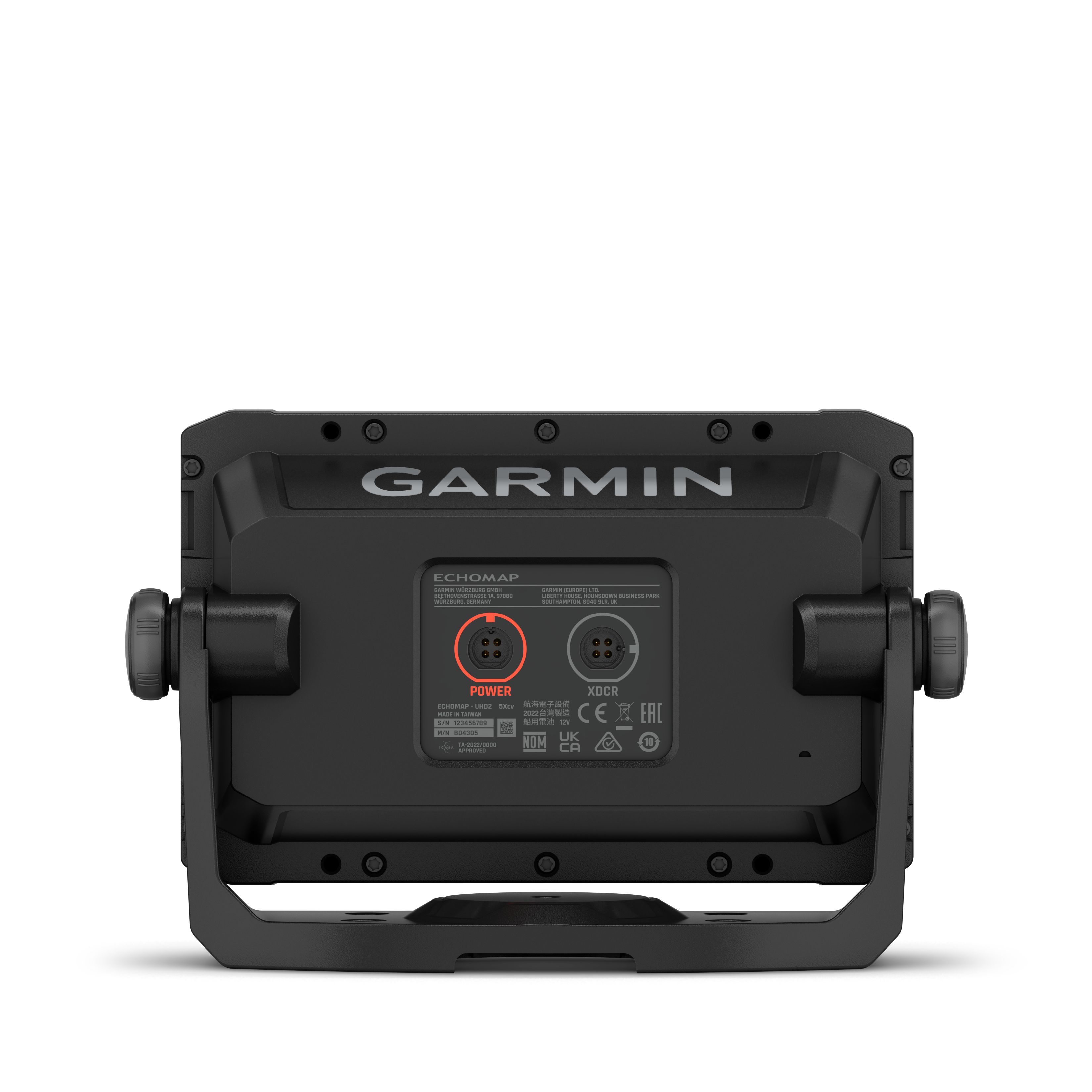 Garmin ECHOMAP™ UHD2 52cv, Uden transducer