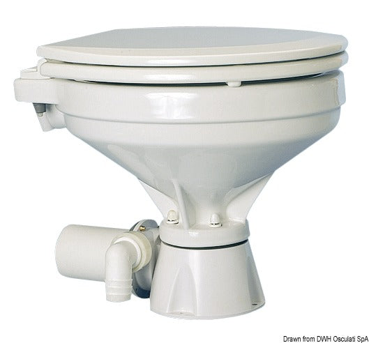 konveteringskit fra manuel toilet til elektrisk toilet - JABSCO / JOHNSON / RARITAN / RN69 12V / 24V