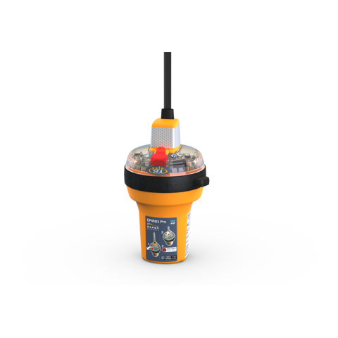 Ocean Signal SafeSea EPIRB3-PRO AUTO Cat.1 w. GPS, RLS, AIS + NFC "Float-Free" container / 702S-03933