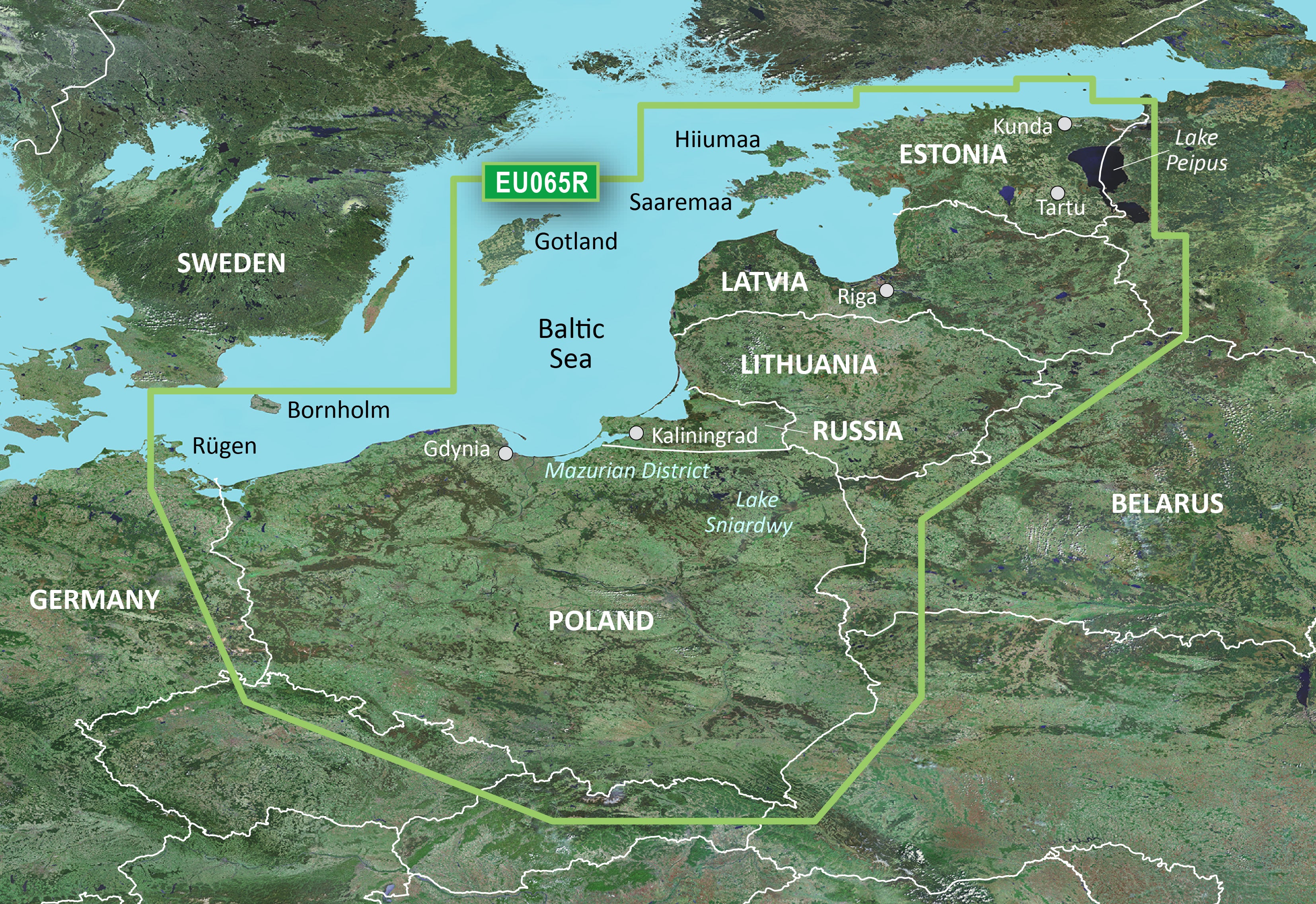 Garmin VEU065R-Baltic Sea, East Coast