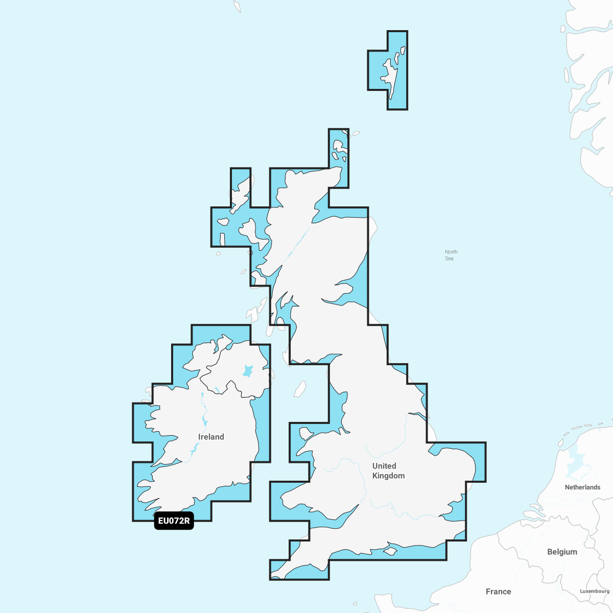 Garmin Great Britain and Ireland Lakes and Rivers - Inland Charts 