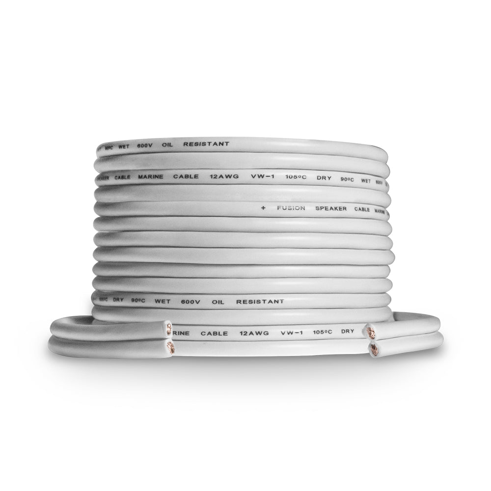 Garmin Fusion® marinehøjttalerkabler, 3,3 mm2 (12 AWG), 7,62 m (25 fod) kabel