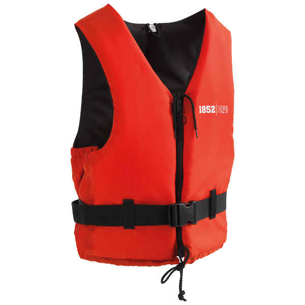 1852 life vest ISO 50N active red/black 90+ kg