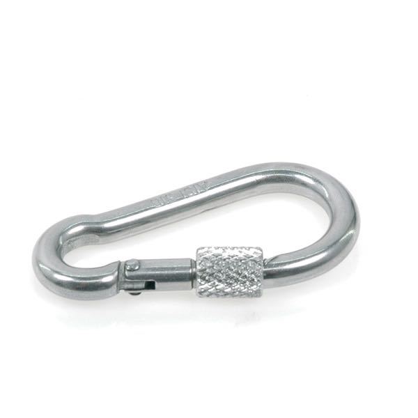 1852 Carabiner with lock stainless steel 11 x 120mm