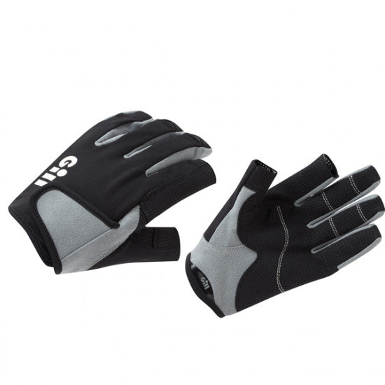 Gill 7053 sailing gloves with fingers gill black
