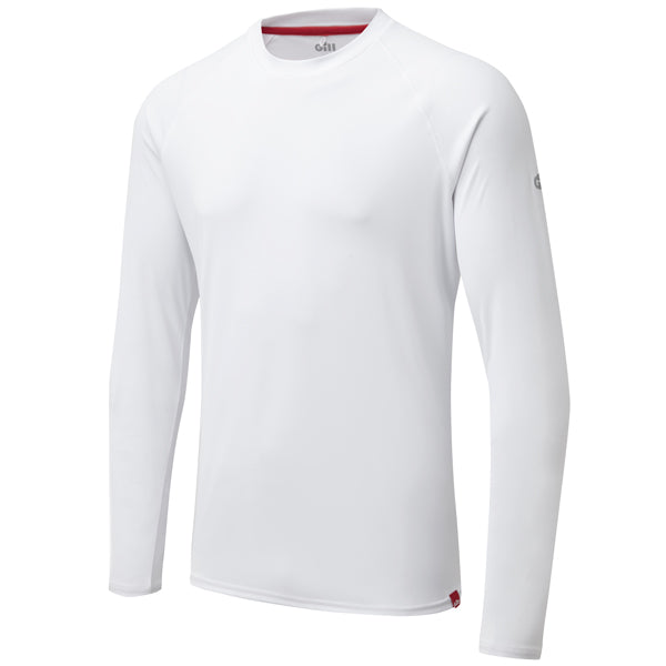 Gill UV011 Men's UV Tec T-Shirt Long White