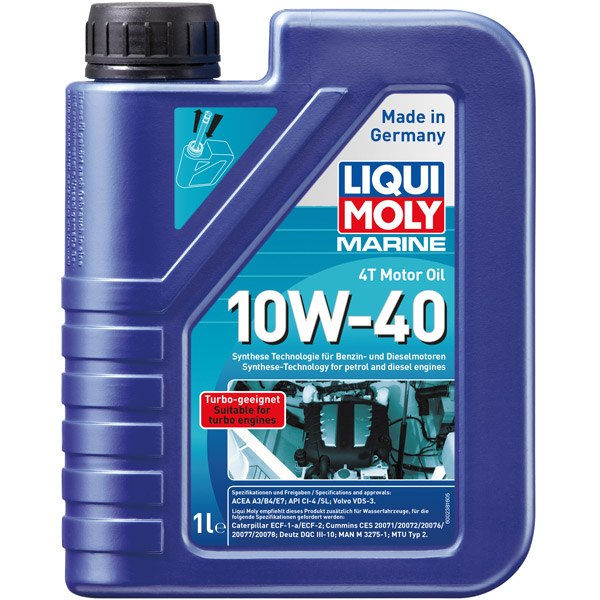 Liqui moly marine 4t engine oil 10w-40 1l